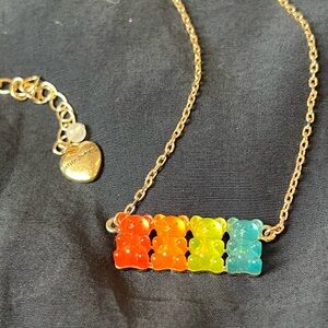 Betsy Johnson Gummy Bear Necklace